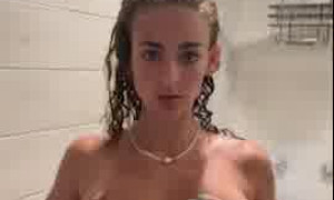 Claire Stone - Naked show eroitc body in bathroom So hot