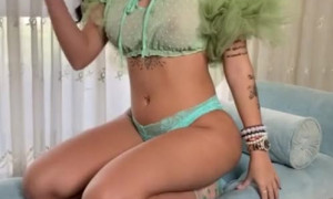 Malu Trevejo BTS Sexy Lingerie OnlyFans Video Leaked