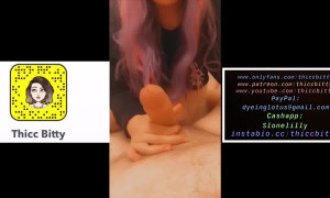 ThiccBitty Snapchat Blowjob Fuck to Neighbour Porn Video Leaked