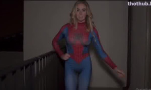 Grace Charis spider girl - Nude show with erotic body...