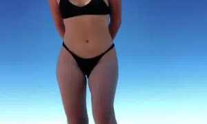 Rebeccabareiro - Slutty babe on beach...