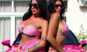 Tamara Bojanic sexy show erotic body with her friend!!