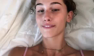 Sydney May sexy on bed