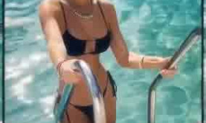 Emily Feld - Sexy in the pool