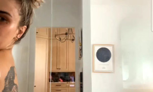 Paige Vanzant Nude Shower in Livestream Video Leaked