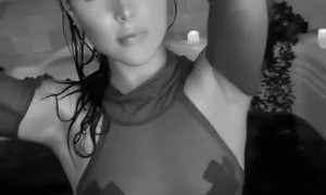 Andrea Botez Nude Wet Teasing Nipple Pasties Video Leaked