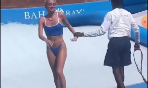 Dixie D’Amelio Sexy Bikini Surf Pool Video Leaked