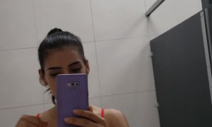 Anabella Galeano Bathroom Mirror Selfie Onlyfans Video Leaked