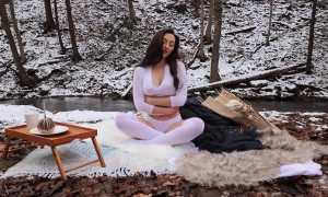 Abby Opel Nude Winter Tease Onlyfans Video Leaked