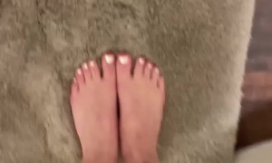 STPeach Nude Shower Feet Tease Fansly Video Leaked