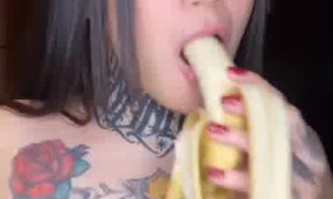 Yoursuccub leaked Banana Sucking Onlyfans Video