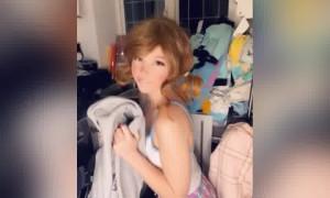 Belle Delphine Stuck in the Dryer Fucking Video Leaked