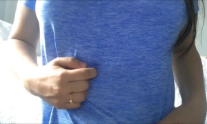 Lovely Juliette My Blue Shirt Patreon Video